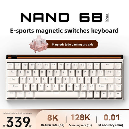 Madlions magnetic switch gaming keyboard 8k
