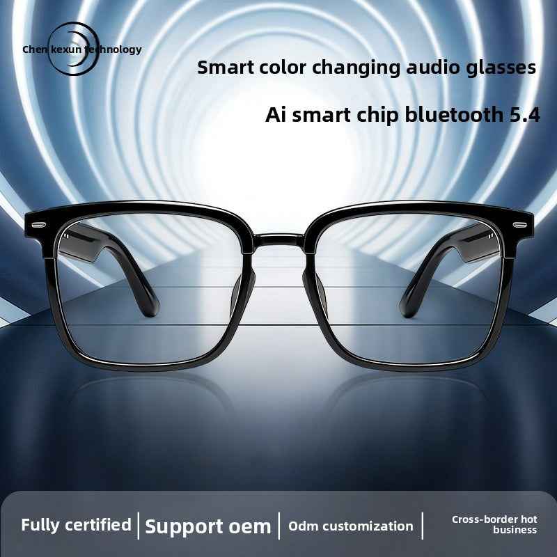 Smart Audio Glasses with Polarized Lenses