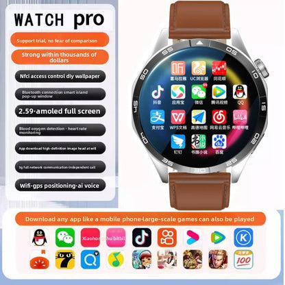 5G Smart Watch SIM card insertion Health Monitoring NFC Function