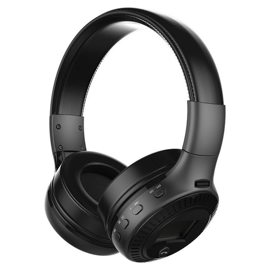 Wireless over-ear Bluetooth headphones, Long Battery Life: Over 8 hours of continuous use, Stereo Sound, Multi-Function: Supports calls, music and FM radio, Lightweight Design