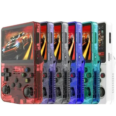 Handheld Retro Game Console - Lightweight Design, Open-Source System, Prebuilt Games & Built-in MP4 Player - ZeeTec Store