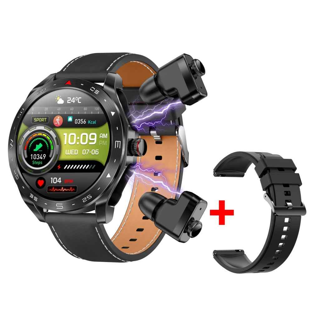 Smart Watch with Bluetooth Earphones