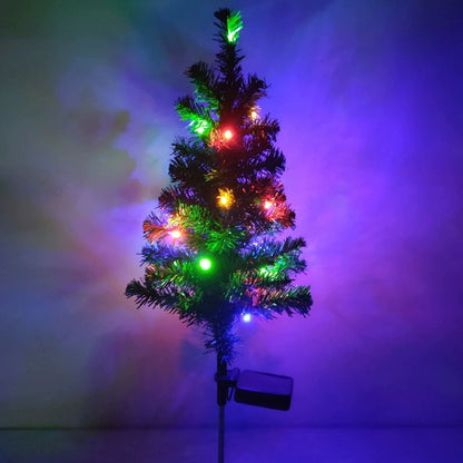 Solar Christmas Tree Landscape Light