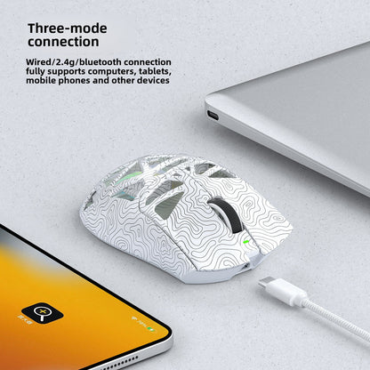 Aula SC620 Wireless Gaming Mouse - Tri-Mode, 12000 DPI, Lightweight Design