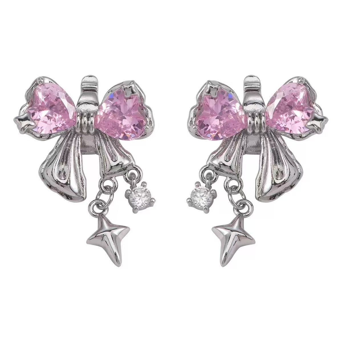 Fashion Diamond Earphone Clip Accessories