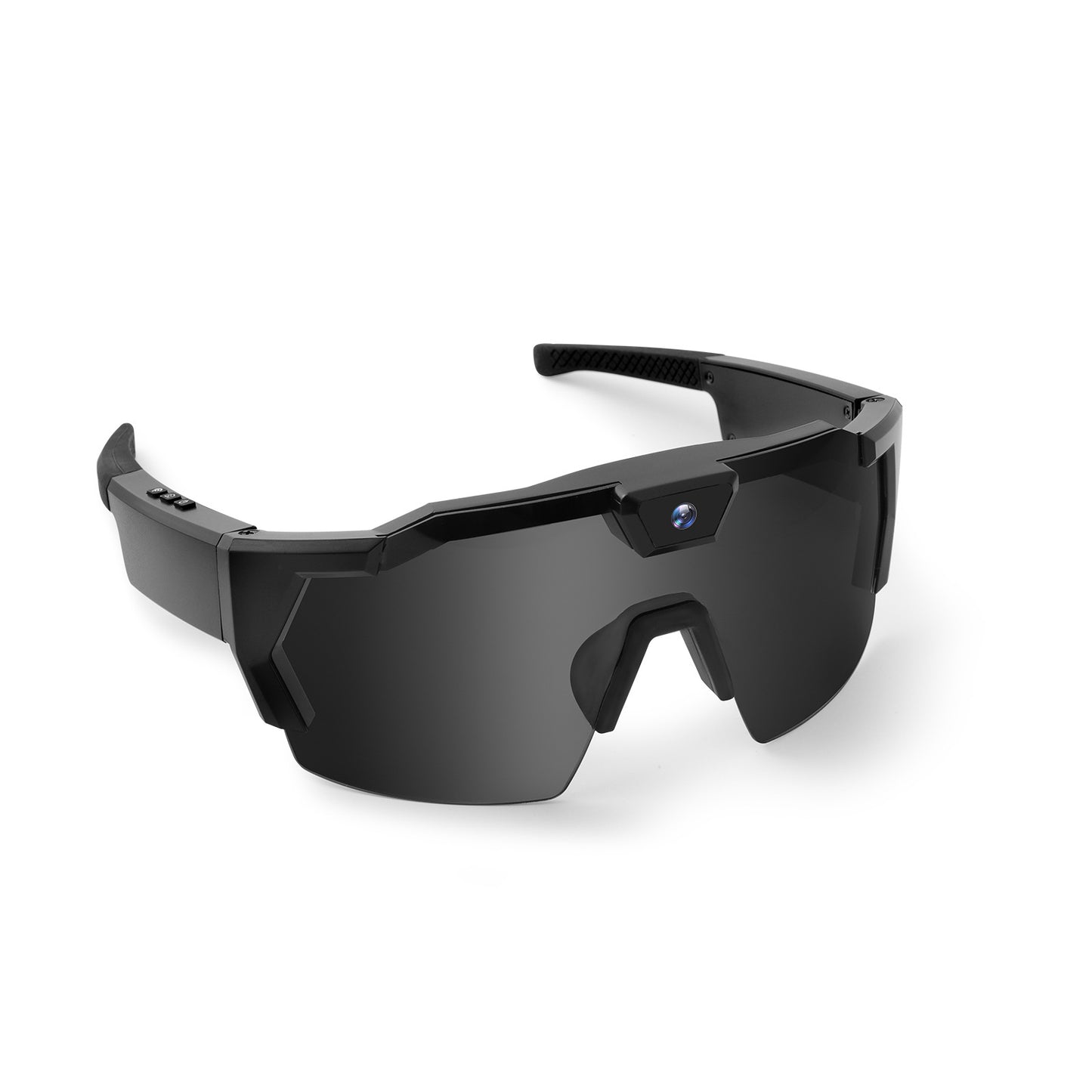 Windproof smart glasses with camera for cycling