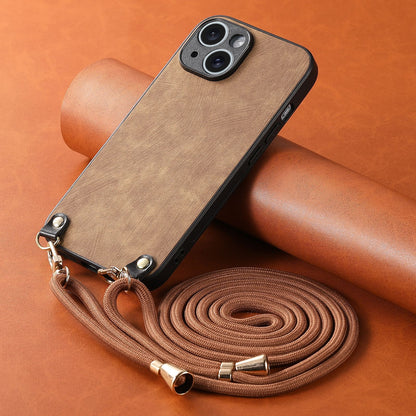Chain Crossbody Phone Case Skin-Like Texture