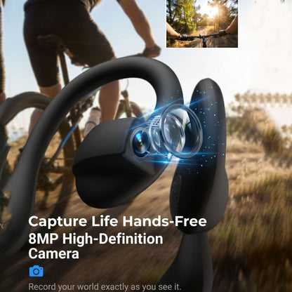 Smart Camera Bluetooth Headset with HD Recording