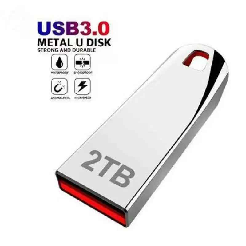 USB 3.0 Metal Flash Drive with Type-C and OTG Support
