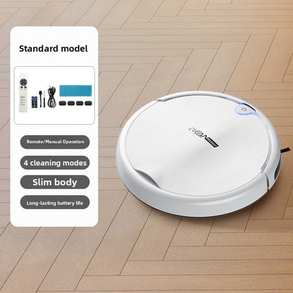 All-in-one Smart Robot Vacuum Cleaner sweeps, vacuums, and mops for comprehensive floor care