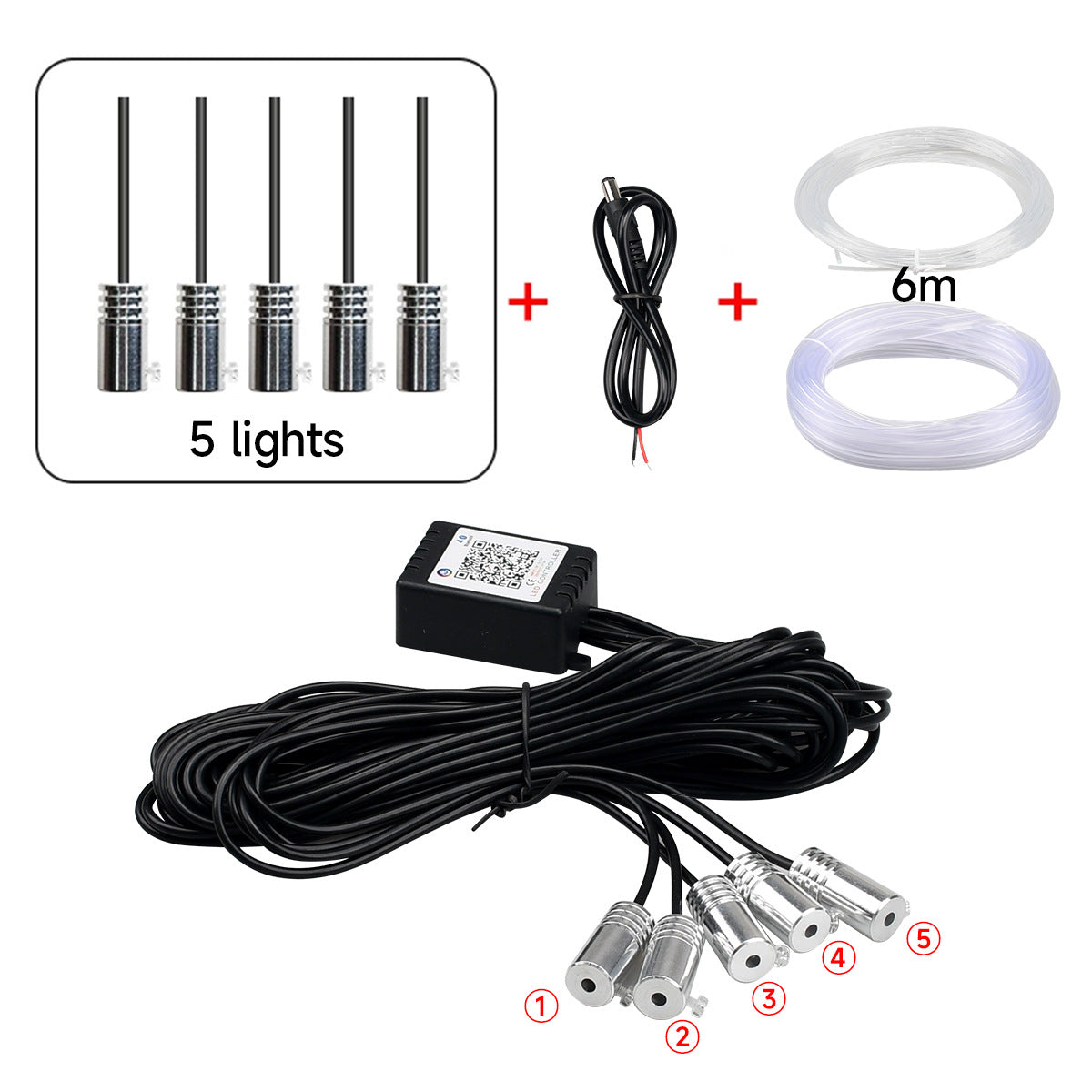 Car LED Ambient Light RGB