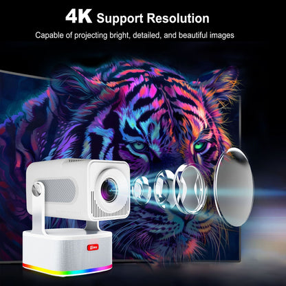 HCS350 Plus Android 1080P Home Projector with KTV, Gaming Support and audio playback
