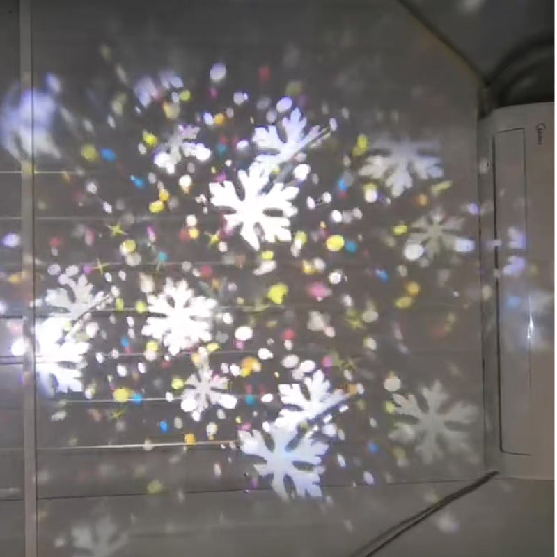 Christmas projection lamp Atmosperic Lighting Rotating Laser Effect 16 Patterns