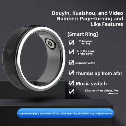 Meizu Starv Bluetooth Smart Control Ring Media Remote - Compatible with MyVU Smart Glasses