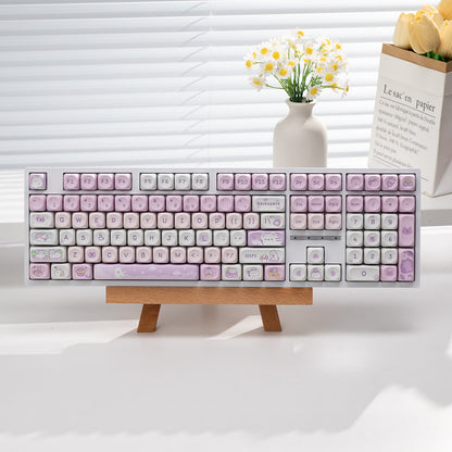 Mechanical Keyboard Tri-mode wired, wireless, and Bluetooth silent