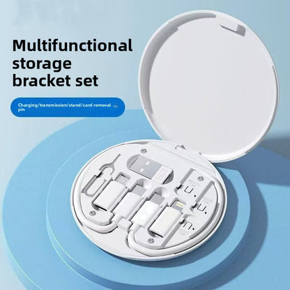 Magnetic Data Cable Storage Box for Phones
