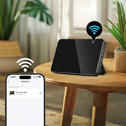 WIFI Digital Clock with Temperature Display and Humidity Monitor - ZeeTec Store