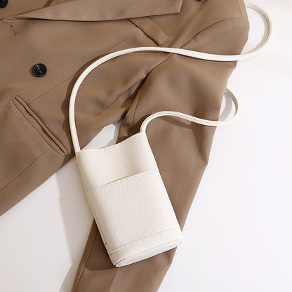 Women Soft Leather Crossbody Phone Bag