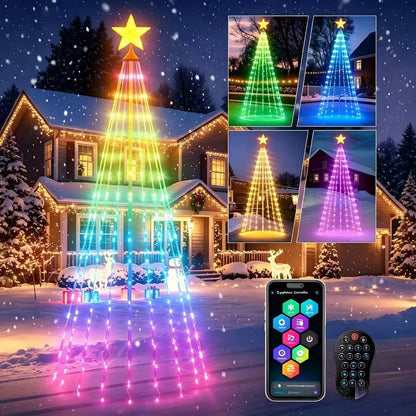 Smart RGB LED Christmas light string DIY Light Show for Christmas and Festive Season