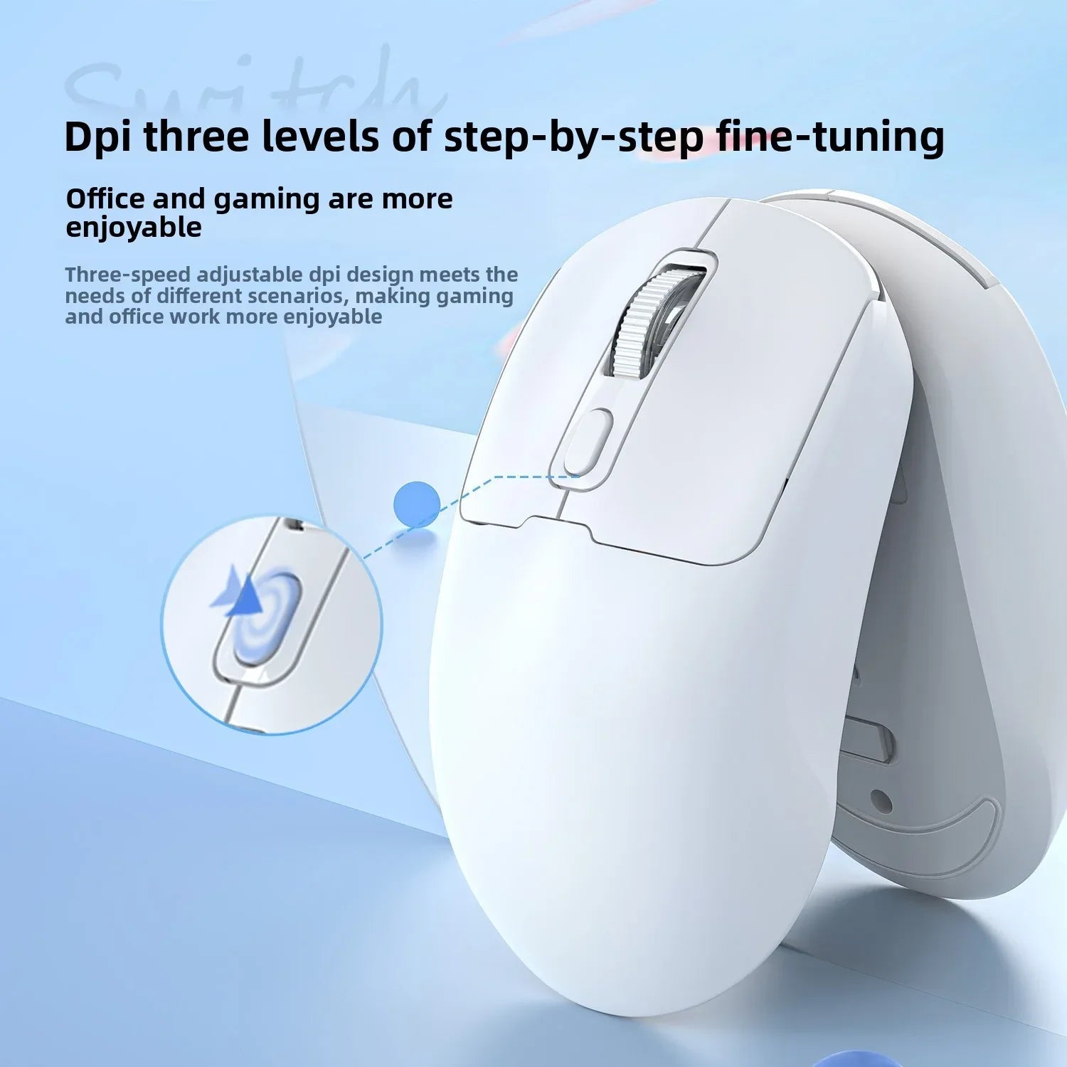 Wireless Computer Mouse - Ergonomic Design and Long Battery Life - ZeeTec Store