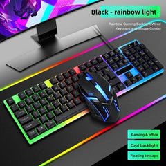 Mechanical Keyboard and Mouse Set for Enhanced Gaming Experience
