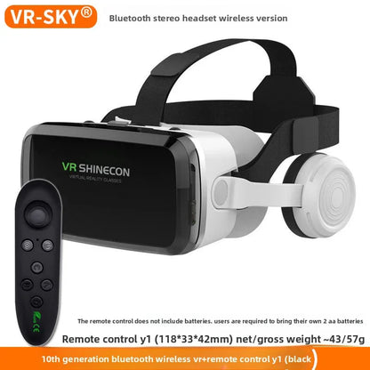 Wireless Bluetooth VR Headset G04BS - 3D Virtual Reality Game Helmet - ZeeTec Store