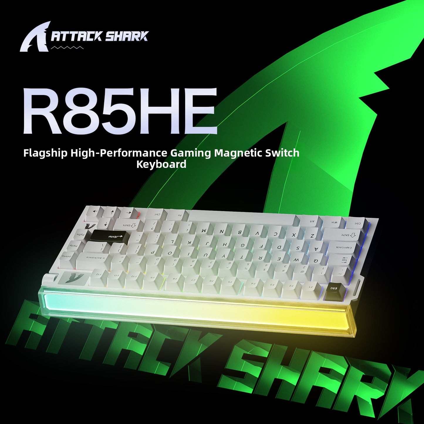 Attack Shark R85 HE Mechanical keyboard with light