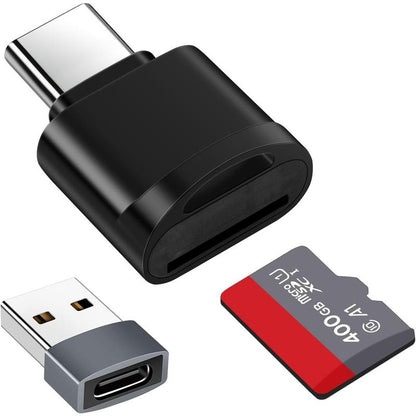 Type-C and Apple Compatible Card Reader High-Speed Data Transfer