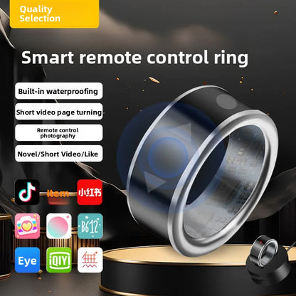 Meizu Starv Bluetooth Smart Control Ring Media Remote - Compatible with MyVU Smart Glasses
