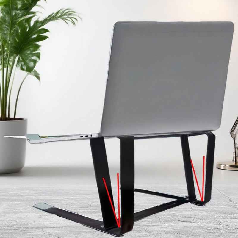 Double Layer Laptop Stand with Keyboard Tray