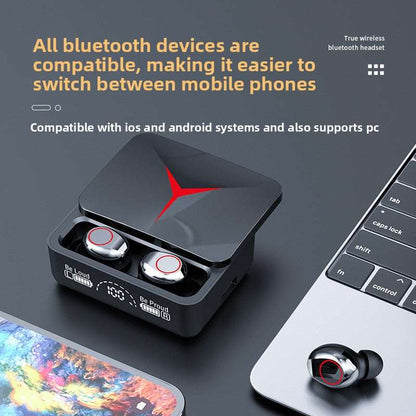 Bluetooth Headset, Noise Reduction, Bilateral Stereo, Digital Display, Voice Control, NFC Function