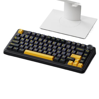 Aula F75 Custom Mechanical Keyboard Gasket Structure Hot-Swappable RGB Backlight