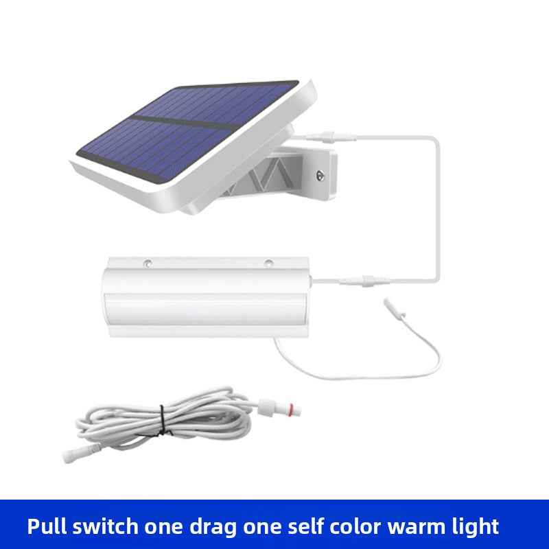 Solar Powered Outdoor Wall Light with Remote Control for Effortless Illumination