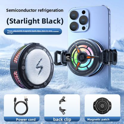 Magnetic Semiconductor Frost Phone Cooler with Digital Display