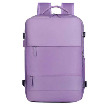 Expandable Travel Backpack with Laptop Compartment