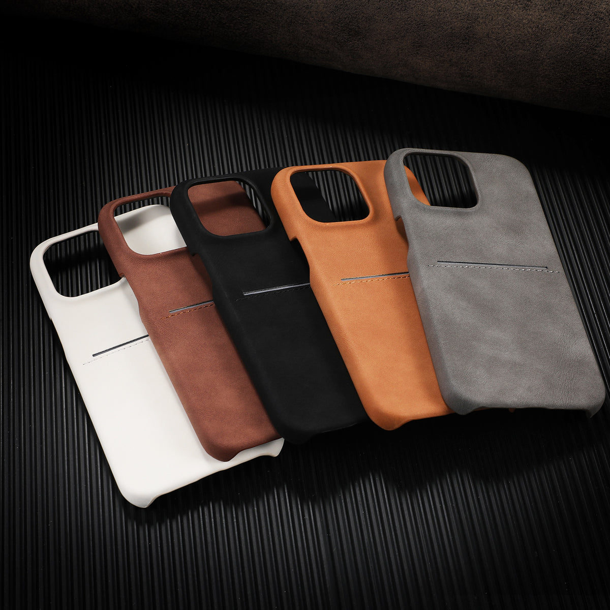 Sheepskin Card Insert iPhone Case Lightweight Premium Material