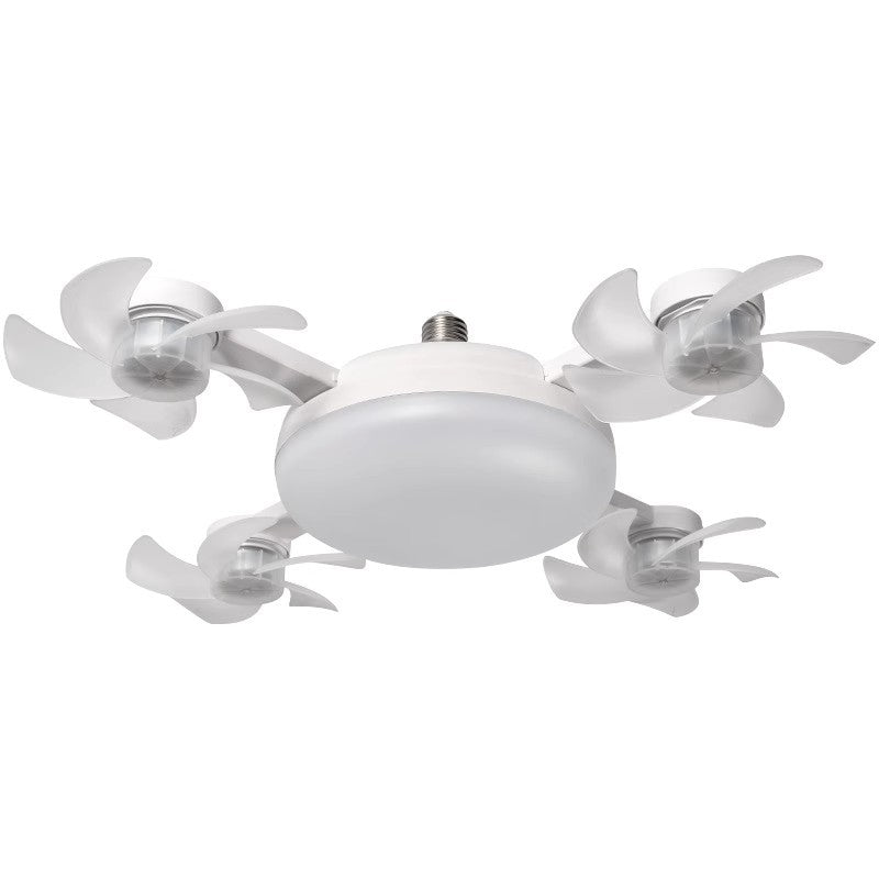 Smart LED Ceiling Fan Light with Remote Control