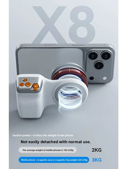 Magnetic Phone Grip with Remote and Bluetooth Control - ZeeTec Store