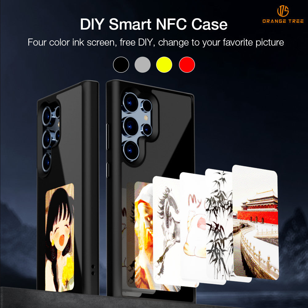 Smart DIY NFC Samsung  Phone Case Display Personalised Pictures