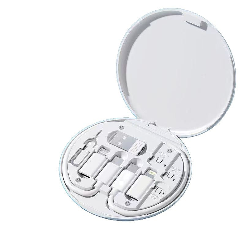 Magnetic Data Cable Storage Box for Phones