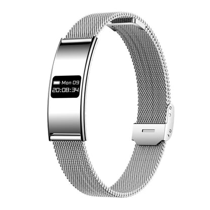 Ultra-Thin Smart Health Bracelet Health Steps Stress Monitor