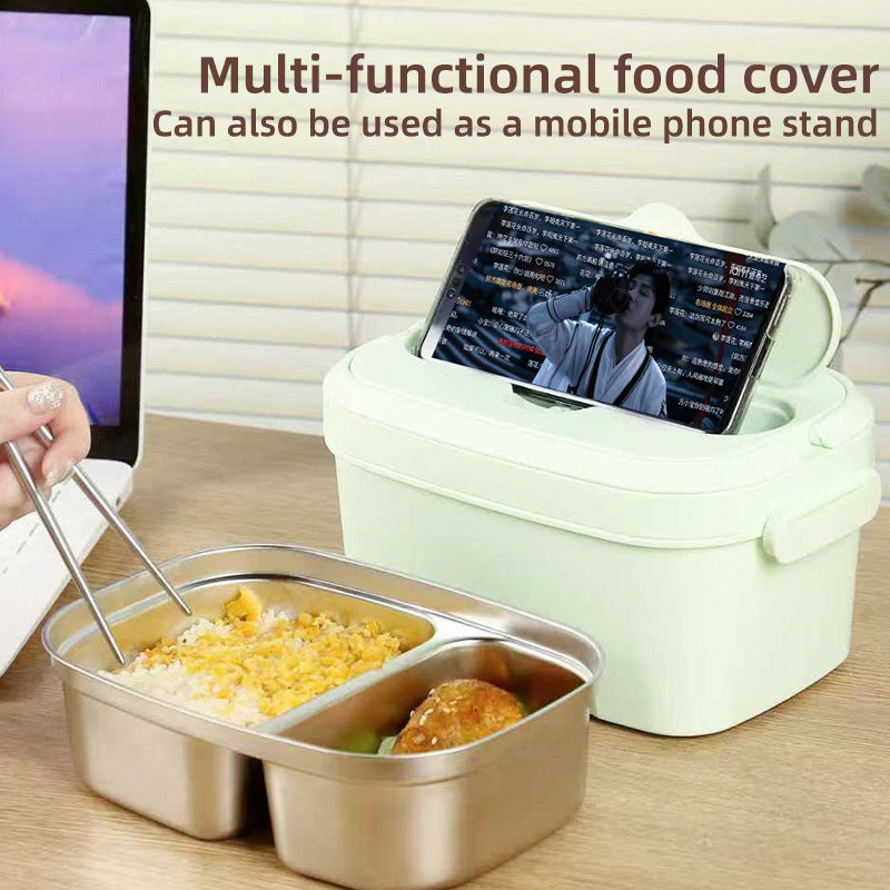 Portable USB Electric Heating Lunch Box with Rechargeable Battery