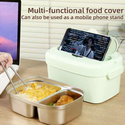 Portable USB Electric Heating Lunch Box with Rechargeable Battery