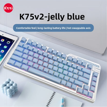 Kzzi K75 V2 Triple Mode Mechanical Keyboard