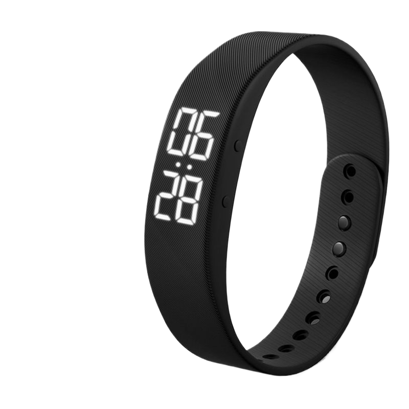 Multifunctional Digital Sport Watch with Alarm and Pedometer