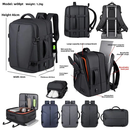 Multifunctional Laptop Backpack for Business and Travel - ZeeTec Store