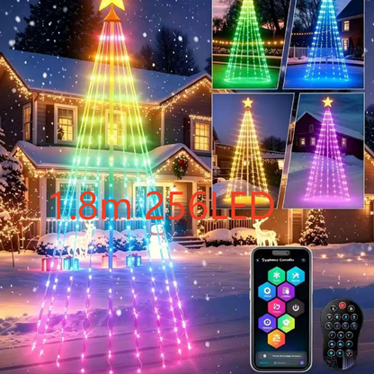 Smart RGB LED Christmas light string DIY Light Show for Christmas and Festive Season