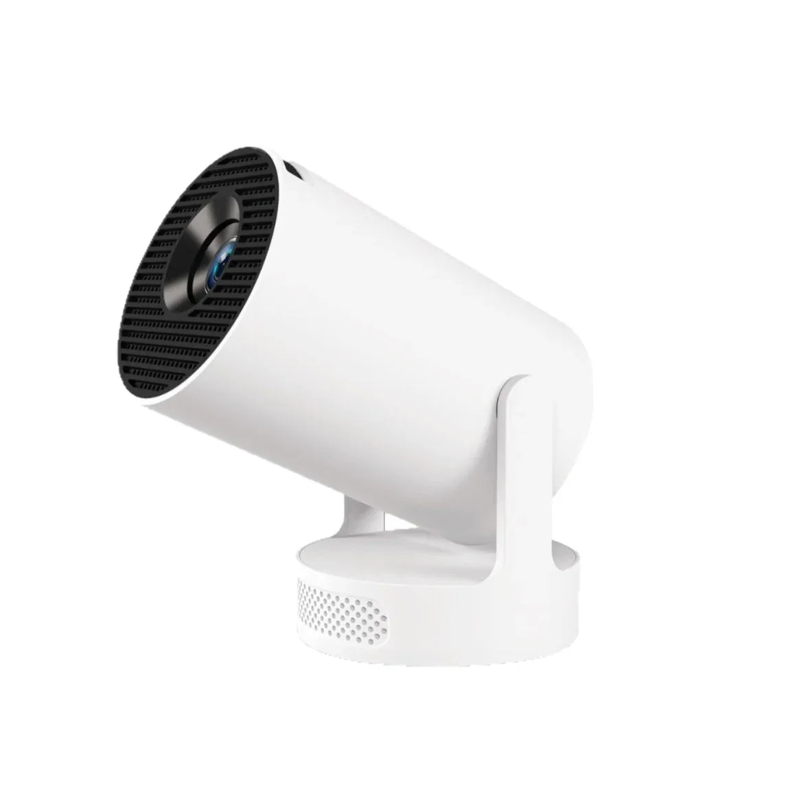 HY Portable Projector High Brightness 210 Ansi LM, 35-130 Inch Projection Size, HiFi Sound Enhanced Audio Quality - ZeeTec Store