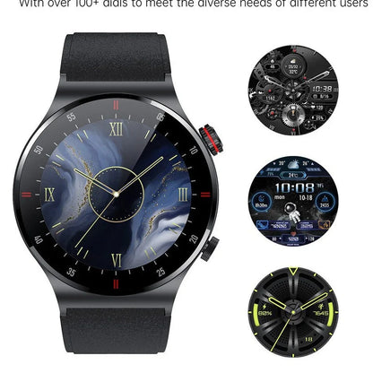 Bluetooth Smart Watch with Health Monitoring,1.28” IPS Full Touch Screen,Bluetooth Calling| Remote Camera Control|Step counting|activity tracking|heart rate|blood pressure|blood oxygen|sleep,Battery Up to 7 days - ZeeTec Store