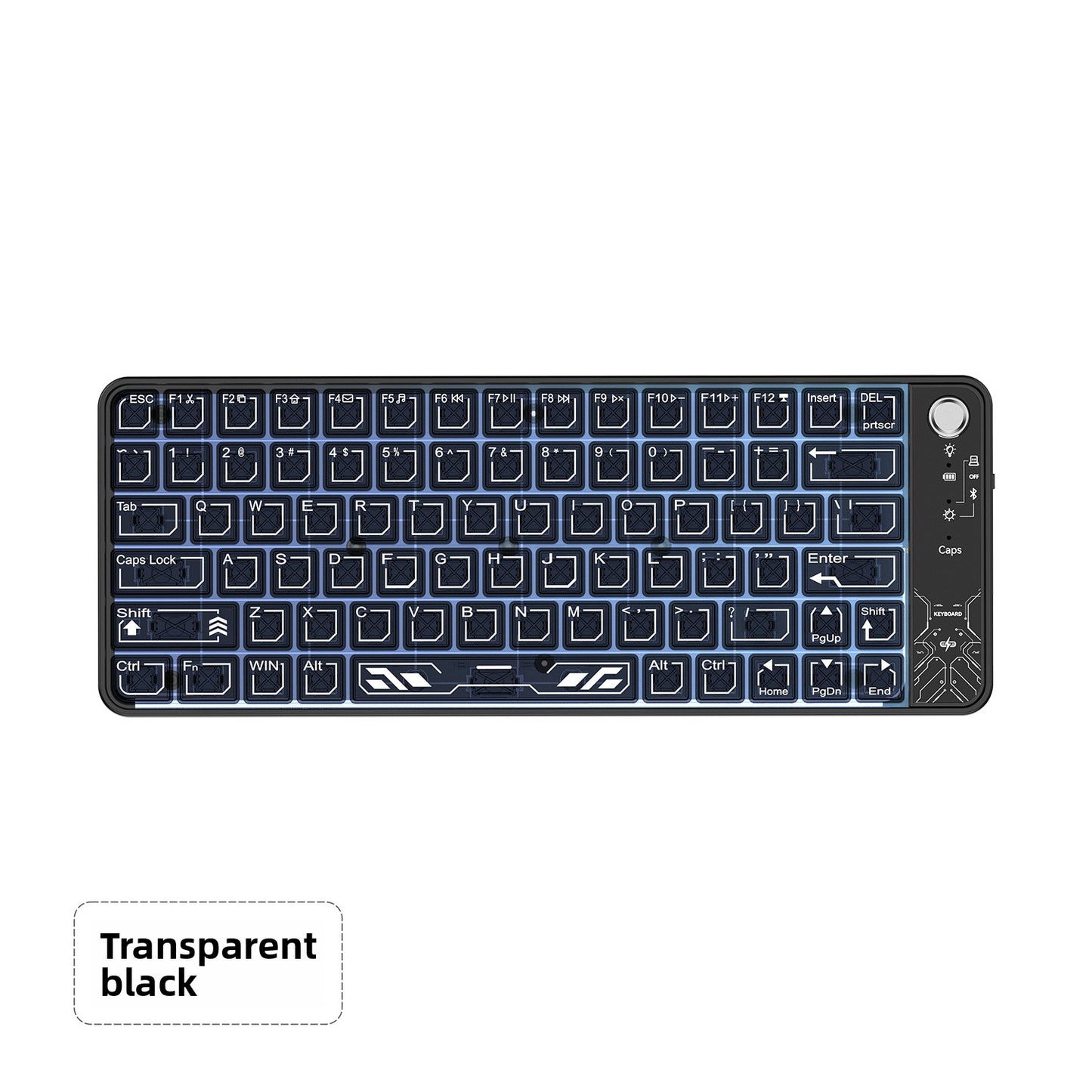 Wireless keyboard RGB Backlight 79 Keys